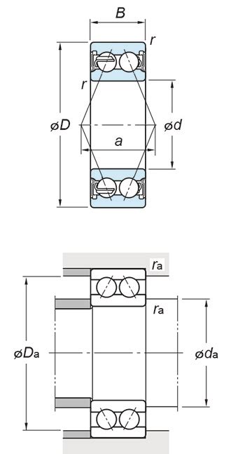 5205 bearing dimensions.